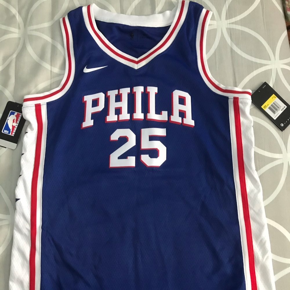 NWT Authentic Ben Simmons Jersey Sz S